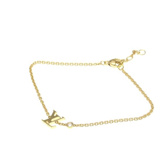 LOUIS VUITTON 18k Rose Gold Diamond Charm Bracelet - Picture 1 of 11